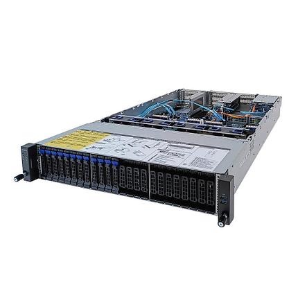 Платформа системного блока Gigabyte R282-Z97 2U, 2x Epyc 7002/7003, 32x DIMM DDR4, 12x 2.5" SAS/SATA, фото 2