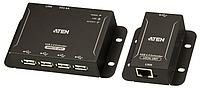 Удлинитель ATEN UCE3250-AT-G 4-Port USB 2.0 CAT 5 Extender (up to 50m)