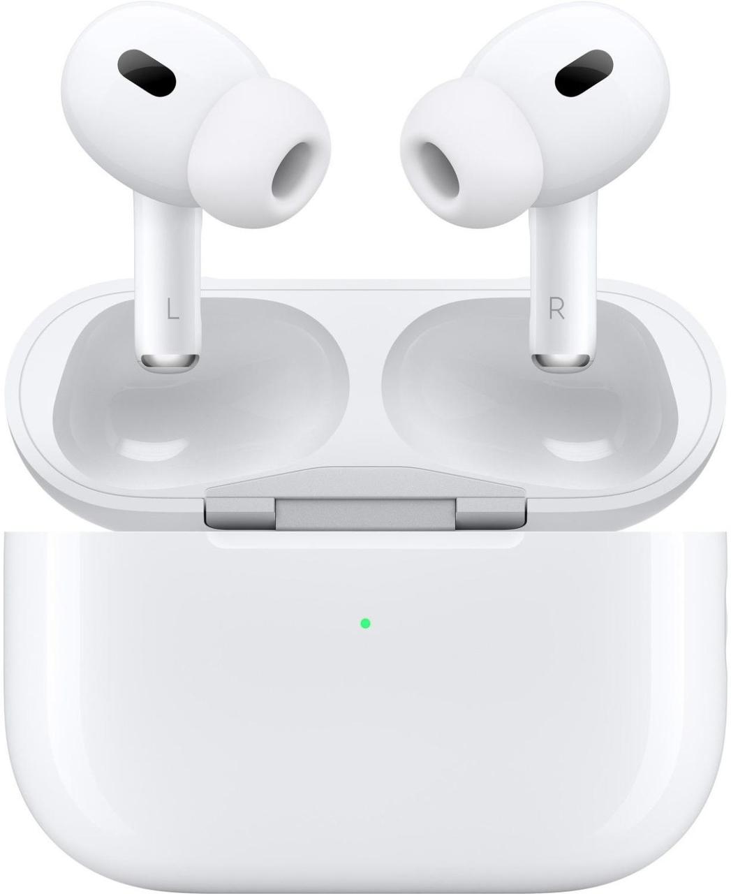 Гарнитура внутриканальные Apple AirPods Pro 2 2023 USB-C A3047/A3048/A2968 белый беспроводные bluetooth в - фото 1 - id-p220695236