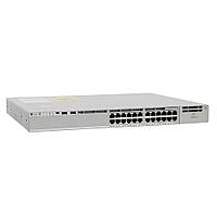 Коммутатор CISCO Catalyst 9200 24-port full PoE+, Modular uplink option, PS 1x600W, Network Advantage, PoE