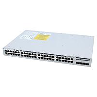 Коммутатор CISCO Catalyst 9200L 48-port full PoE+, 4x1Gb uplink, PS 1x1KW, Network Advantage, PoE+ 740W/1440W,