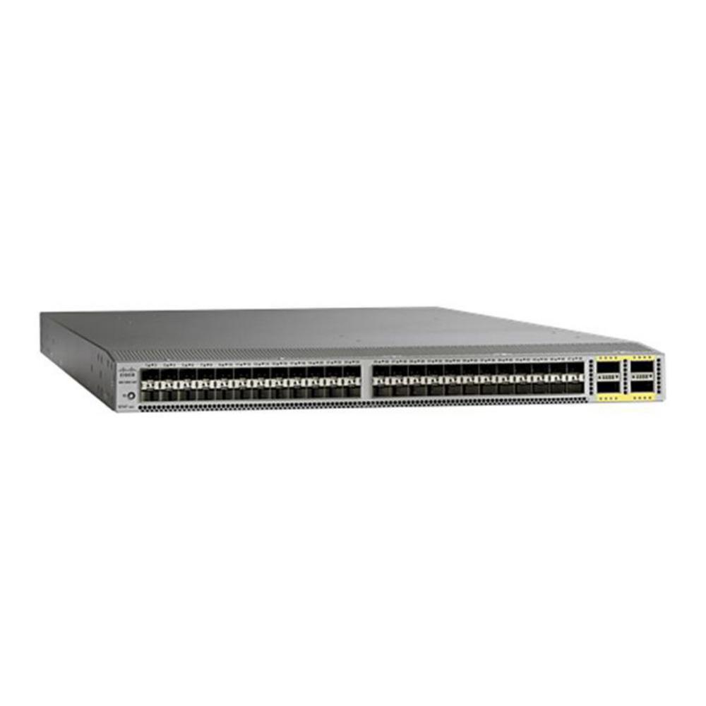 Коммутатор CISCO Коммутатор Cisco Nexus N6K-C6001-64P Managed, Layer 3, 48x 1/10 GbE/FCoE (SFP+), 4x 40 - фото 1 - id-p220695865