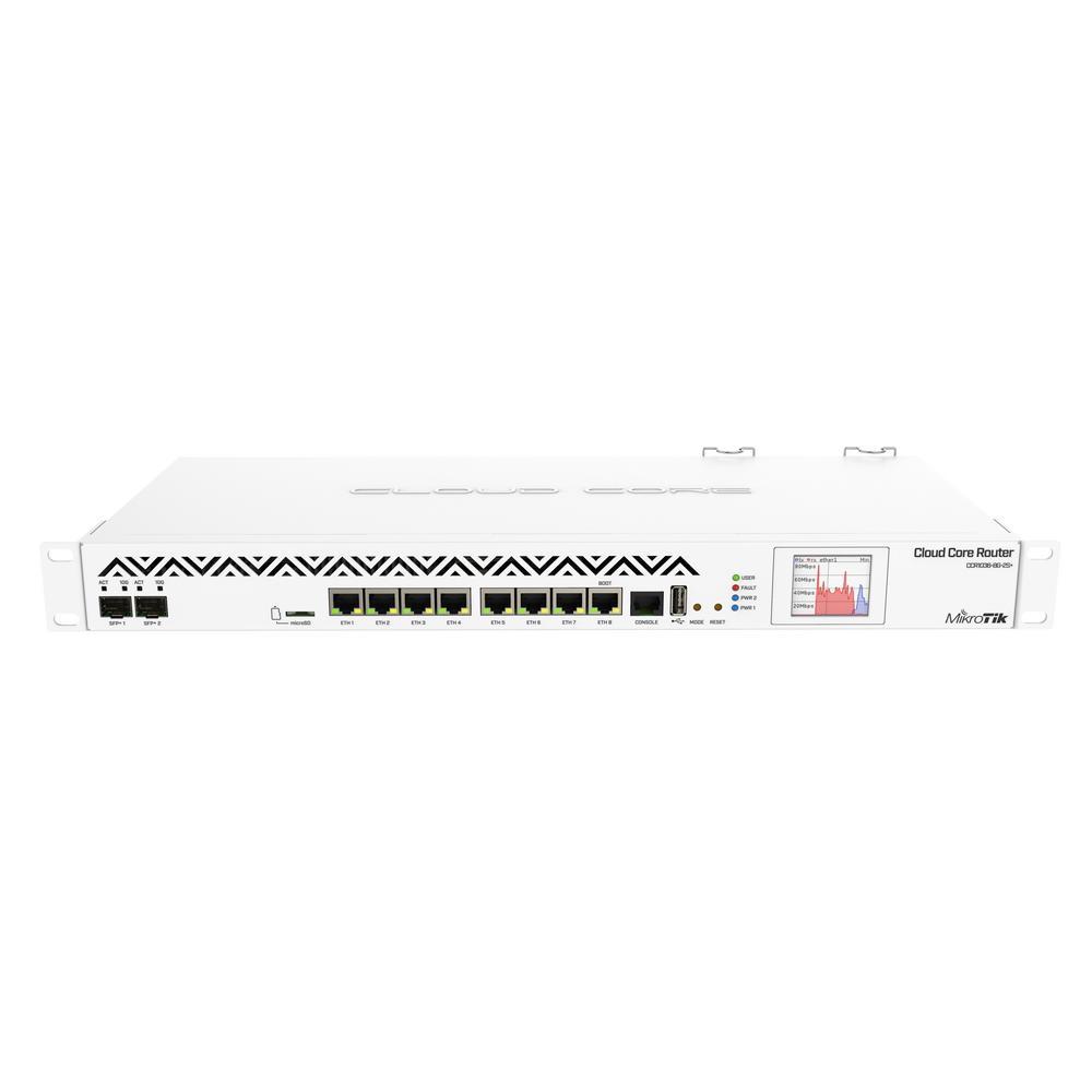 Маршрутизатор MIKROTIK CCR1036-8G-2S+EM r2 Cloud Core Router 1036-8G-2S+EM with Tilera Tile-Gx36 CPU - фото 1 - id-p220695895