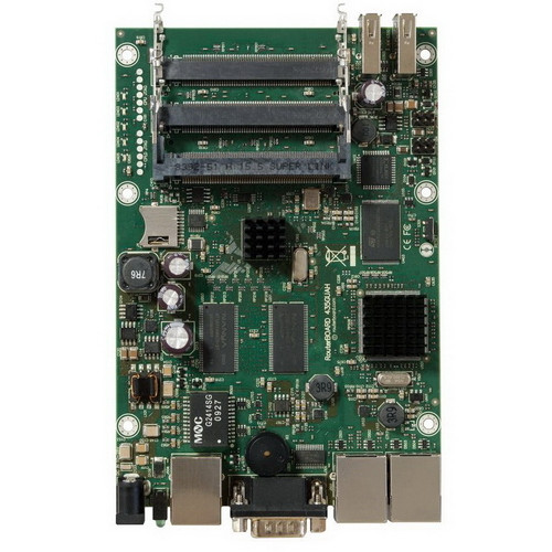 Маршрутизатор MIKROTIK RB435G без корпуса RouterBOARD 435G with 680MHz Atheros CPU, 256MB RAM, 3 Gigabit LAN, - фото 1 - id-p220695896