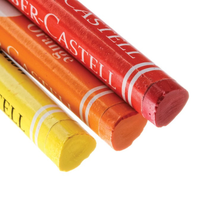 Мелки восковые Faber-Castell, 24 цвета, трехгранные, в картонной упаковке - фото 4 - id-p220696349