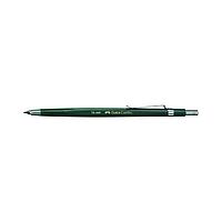 Карандаш цанговый 2.0 мм Faber-Castell TK® 4600 разной твёрдости (6H-3B) зелёный