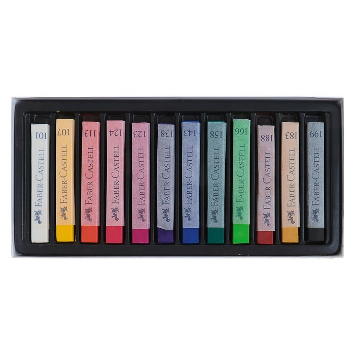 Пастель сухая художественная Soft Faber-Castell GOFA 12 цветов 128312 - фото 4 - id-p220696424