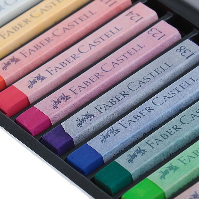 Пастель сухая художественная Soft Faber-Castell GOFA 12 цветов 128312 - фото 5 - id-p220696424