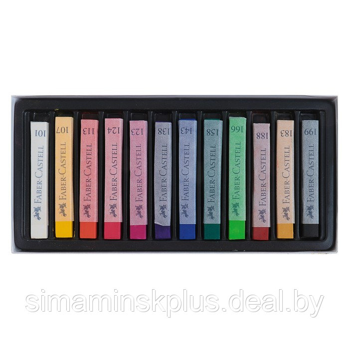 Пастель сухая художественная Soft Faber-Castell GOFA 12 цветов 128312 - фото 4 - id-p220696625