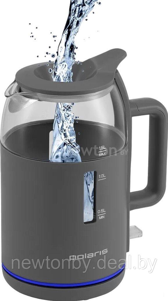 Электрический чайник Polaris PWK 1563CGL Water Way Pro (графитовый) - фото 1 - id-p220696637