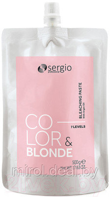 Крем для осветления волос Sergio Professional Color&Blonde - фото 1 - id-p220697580
