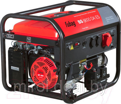 Бензиновый генератор Fubag BS 6600 DA ES с электростартером - фото 3 - id-p220698552