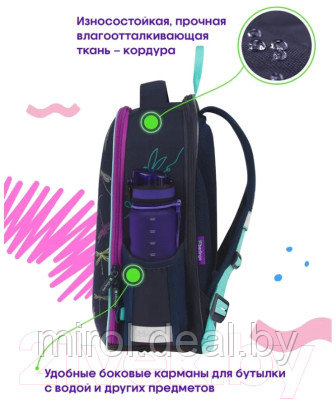 Школьный рюкзак Berlingo Expert Mini. Dragonfly / RU09046 - фото 4 - id-p220698675