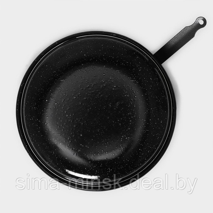 Сковорода- гриль Healthy grill, d=33 см, эмалированное покрытие, цвет чёрный - фото 9 - id-p220699755