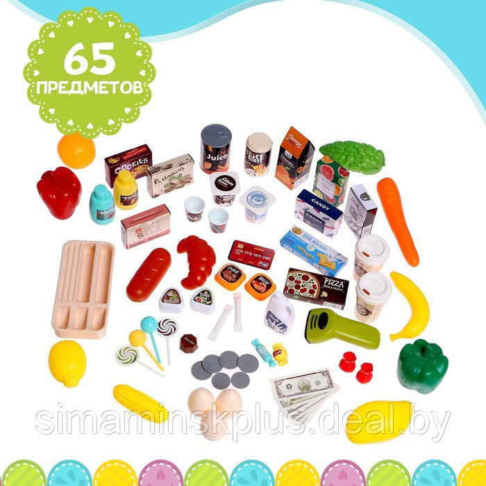Игровой модуль «Супермаркет», 65 предметов, свет, звук - фото 5 - id-p220699862
