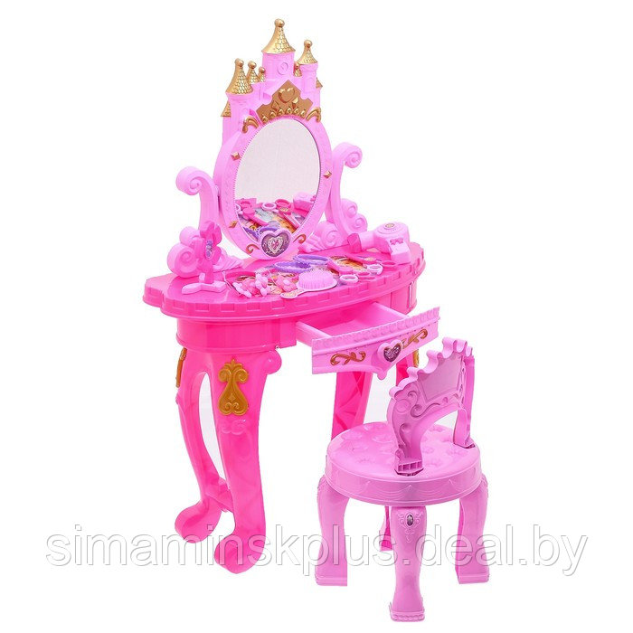 Игровой набор «Столик принцессы», со стульчиком - фото 2 - id-p220699866