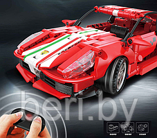 DZ7014 Конструктор Zhe Gao Technic Ferrari на радиоуправлении, Аналог Лего Technic