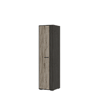 Шкаф Эдинбург ШК 01 - Крафт серый / Железный камень (Стендмебель)
