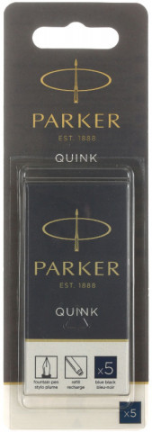 Чернила в капсулах Parker темно-синие Quink - фото 1 - id-p220699975