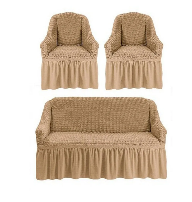 Чехлы на диван + 2 кресла.Супер-цена! - фото 1 - id-p210105049