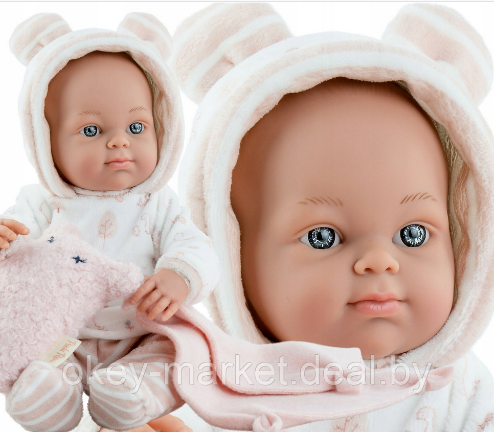 Кукла пупс Paola Reina с игрушкой и пледом 05126 , 32 см - фото 5 - id-p218377604