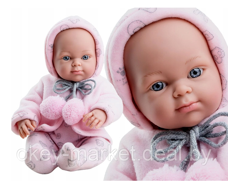 Кукла пупс Paola Reina Бэби в розовом 05122 - фото 1 - id-p220700460