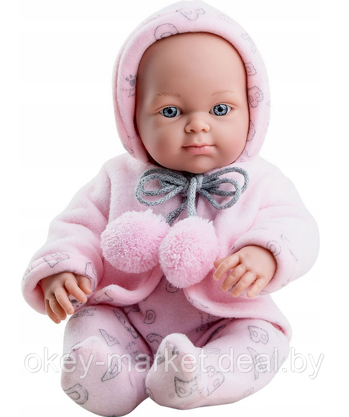 Кукла пупс Paola Reina Бэби в розовом 05122 - фото 2 - id-p220700460