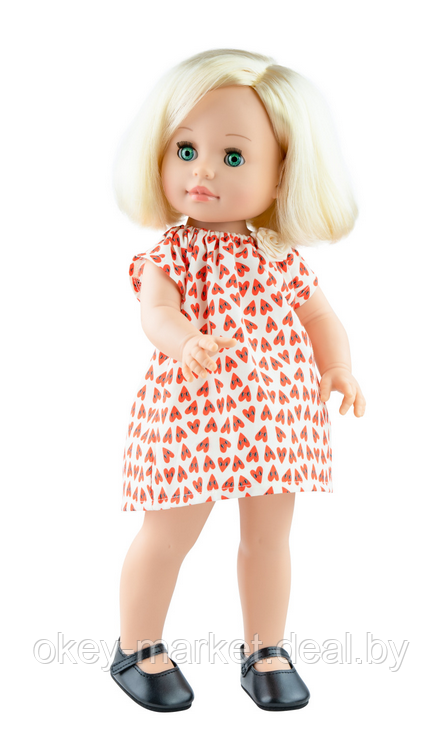 Кукла Лейре в платье с сердечками , 42 см Paola Reina - фото 6 - id-p220700492