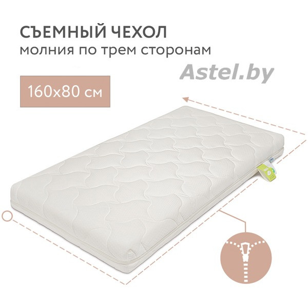 Матрас детский Plitex Orto Foam ПМ-03/2 (160х80х12 см) Орто Фом - фото 2 - id-p192257159