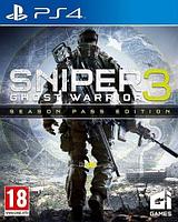 PS4 Уценённый диск обменный фонд Sniper Ghost Warrior 3 для PlayStation 4 / Sniper 3 PS 4