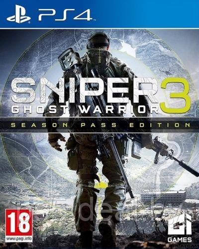 PS4 Уценённый диск обменный фонд Sniper Ghost Warrior 3 для PlayStation 4 / Sniper 3 PS 4 - фото 1 - id-p220700797