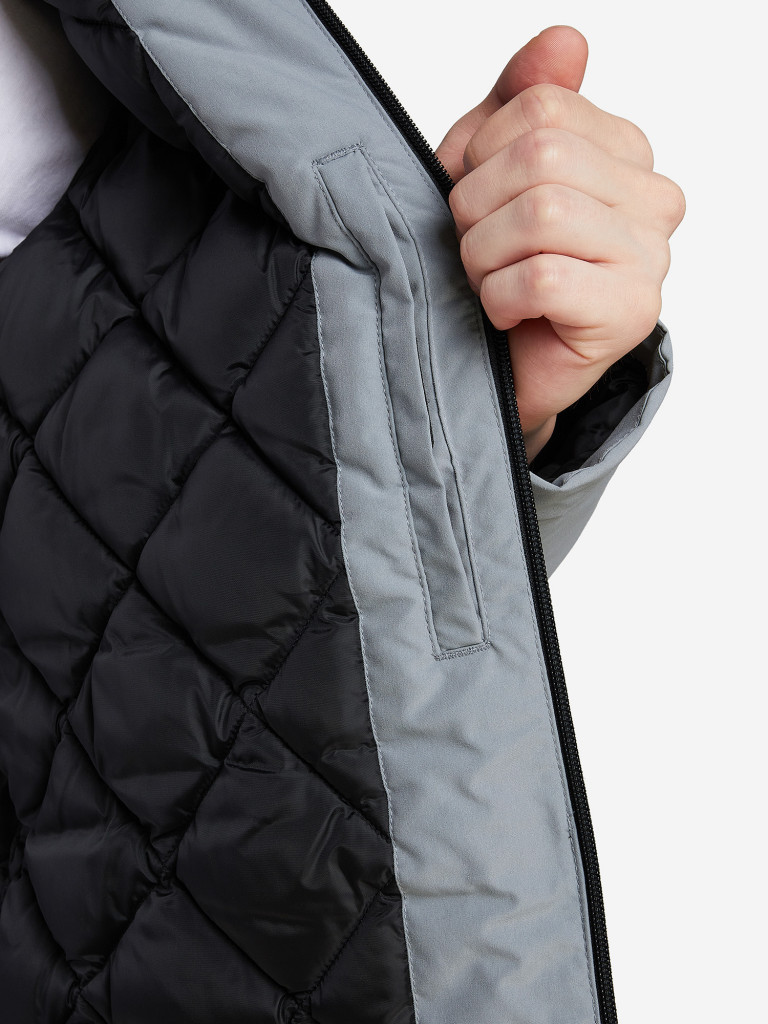 Куртка для мужчин KAPPA Men's jacket серый/черный 122910-AB - фото 7 - id-p220700957