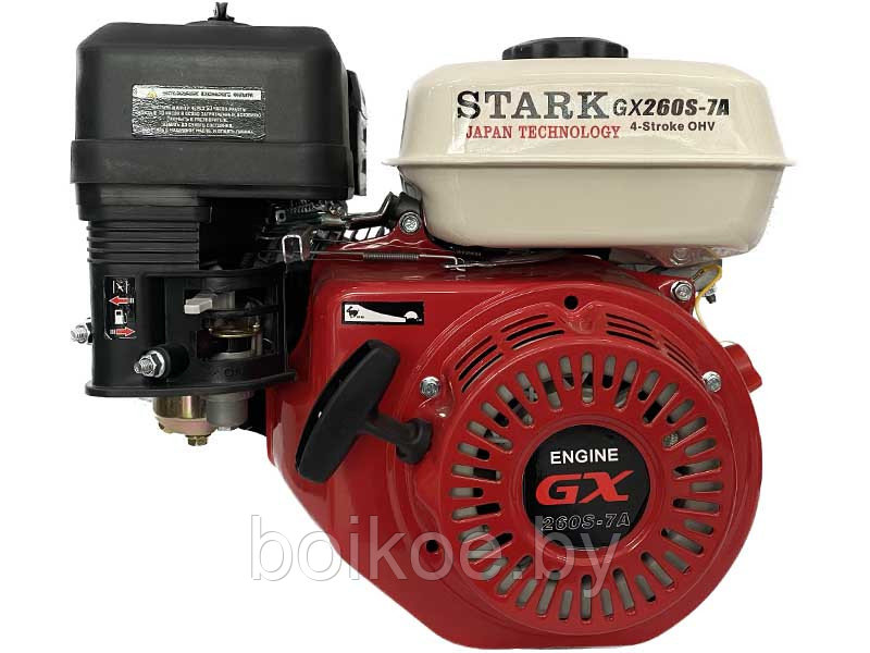 Двигатель для культиватора STARK GX260 S-7A (8,5 л.с., шлиц 25 мм) - фото 1 - id-p220702776