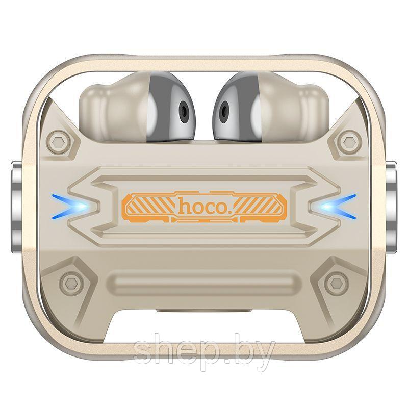 Беспроводные наушники Hoco EW55 TWS цвет: зеленый хаки, золото, серебро NEW!!! - фото 6 - id-p220702800