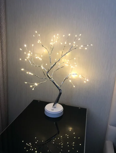Светильник светодиодное дерево настольный ночник для спальни - фото 6 - id-p220703295