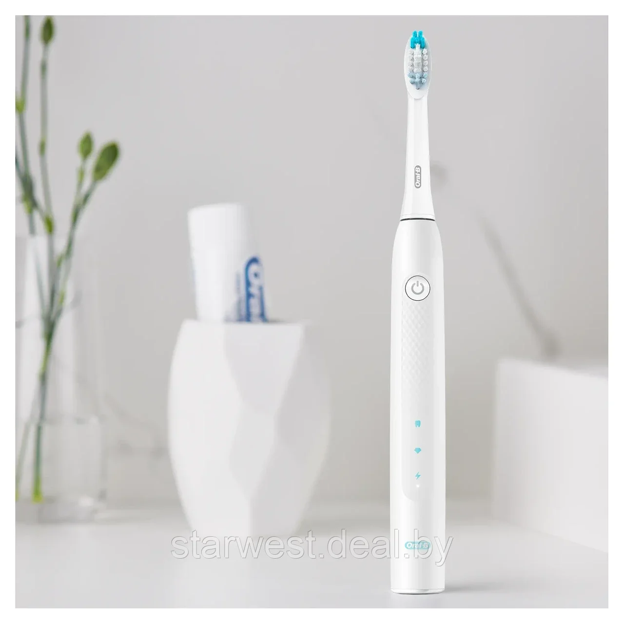 Oral-B Braun Pulsonic Clean 4 шт. Насадки для звуковых электрических зубных щеток SR32C-4 - фото 5 - id-p220703355