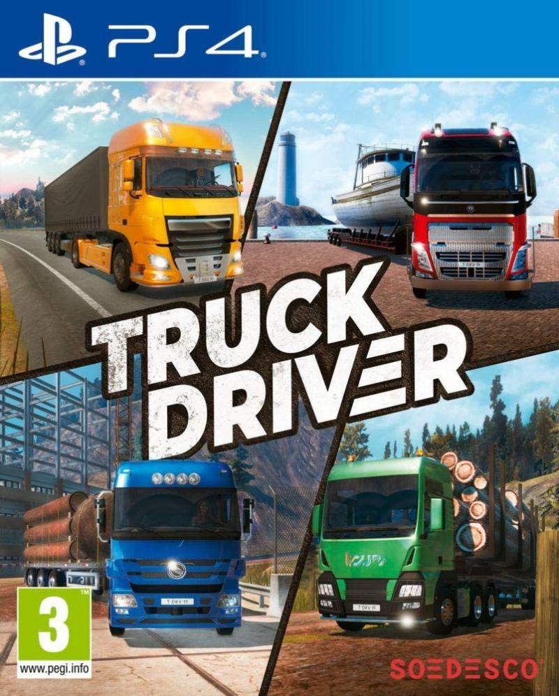 Truck Driver (Русская версия) | Cимулятора дальнобойщика для PS4 Trade-in | Б/У - фото 1 - id-p220708842
