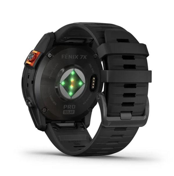 Часы Garmin Fenix 7X Pro Solar сланцево-серый с черным браслетом - фото 3 - id-p220708907