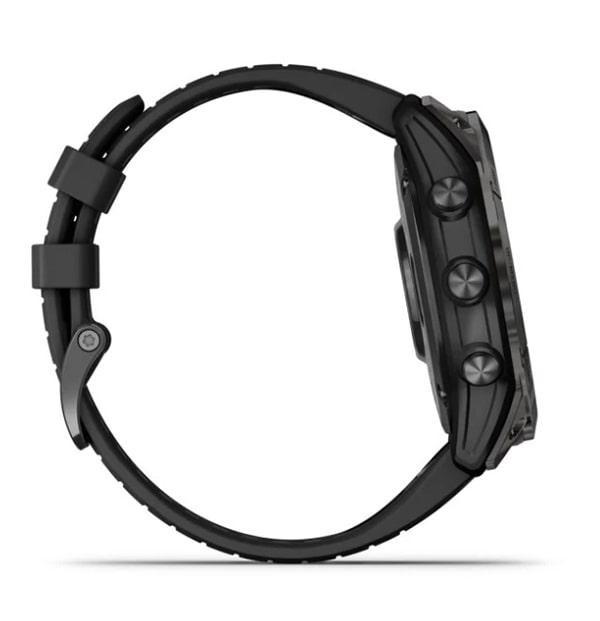 Часы Garmin Fenix 7X Pro Solar сланцево-серый с черным браслетом - фото 4 - id-p220708907