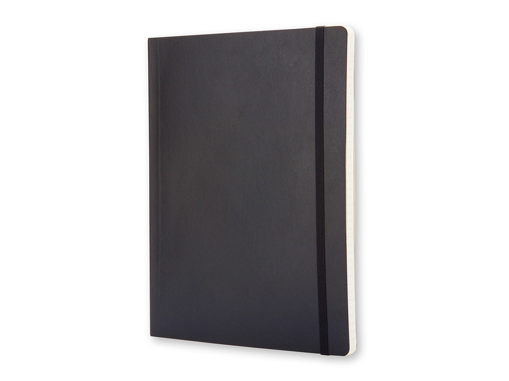 Записная книжка Moleskine Classic Soft (в линейку), ХLarge (19х25 см), черный - фото 1 - id-p220710248