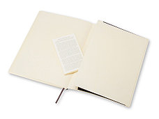 Записная книжка Moleskine Classic Soft (в клетку), ХLarge (19х25 см), черный, фото 2