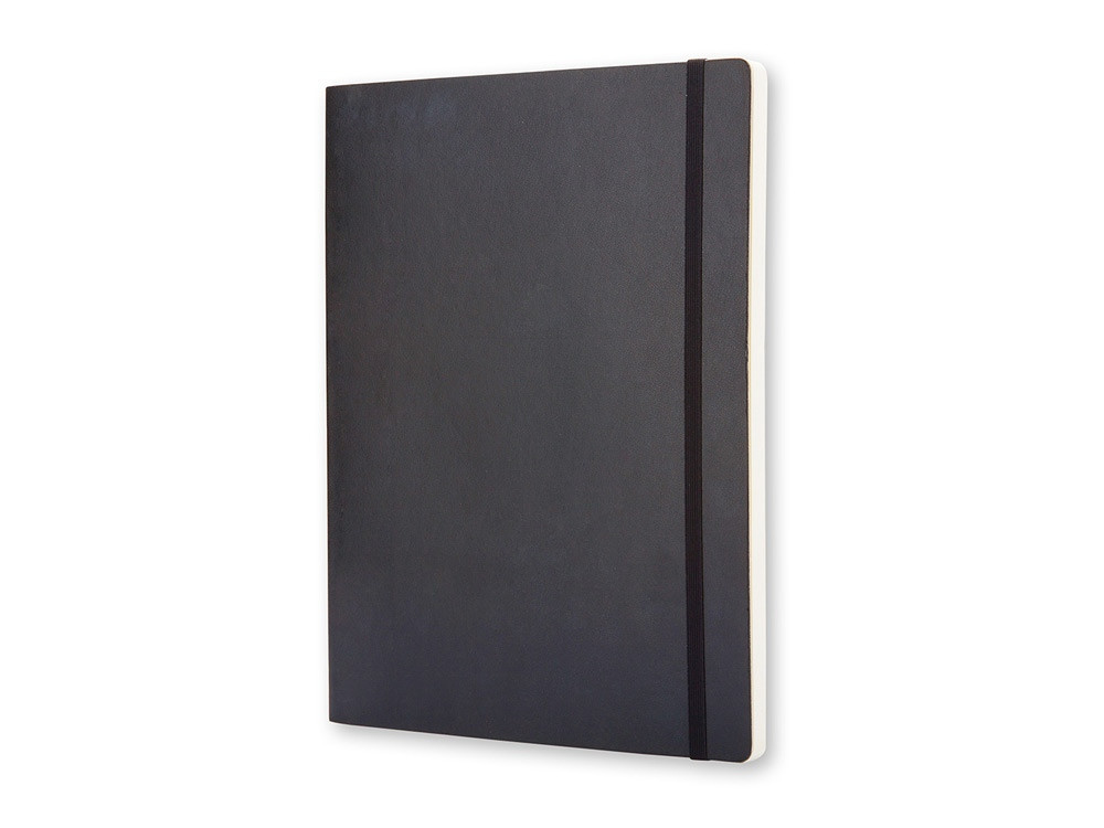 Записная книжка Moleskine Classic Soft (нелинованный), Хlarge (19х25 см), черный - фото 5 - id-p220710250