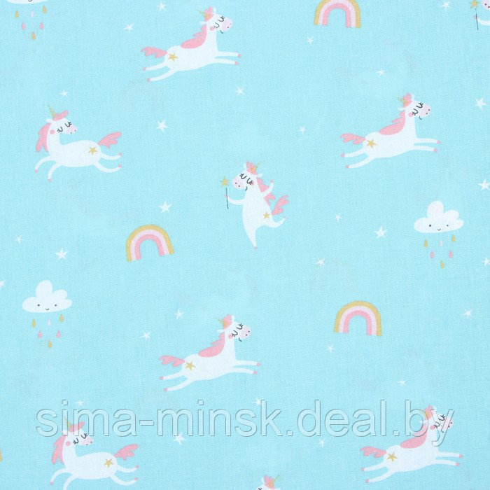 КПБ Этель 1,5 сп Magical unicorn, 143х215 см, 150х214 см, 50х70 см -1 шт, 100% хл, бязь - фото 3 - id-p220714292