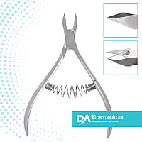 КУСАЧКИ ДЛЯ КОЖИ Doktor Alex, СПИРАЛЬНАЯ ПРУЖИНА 8 ММ, С-0812