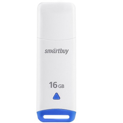 USB Flash накопитель 16Gb SmartBuy Easy (SB016GBEW) белый - фото 1 - id-p220718545