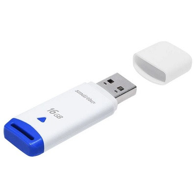 USB Flash накопитель 16Gb SmartBuy Easy (SB016GBEW) белый - фото 2 - id-p220718545