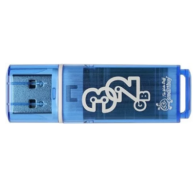 USB Flash накопитель 32Gb SmartBuy Glossy (SB032GBGS-B) синий - фото 2 - id-p220718550