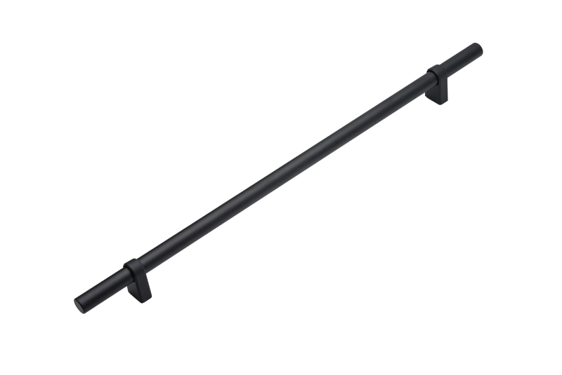 Ручка мебельная CEBI A1260 384 мм SMOOTH (гладкая) цвет MP24 черный