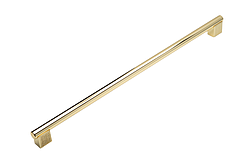 Ручка мебельная CEBI A1240 480 мм SMOOTH (гладкая) цвет MP11 глянцевое золото