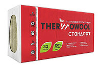 Утеплитель Изомин ThermoWool Стандарт плита минералов.1200*600*50 (0,288 м.куб) /5,76 м.кв/плотн.32кг/м.куб